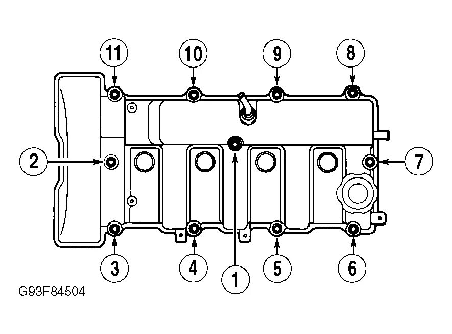 Порядок затяжки болтов картера акпп мазда сх5 2003 Mazda Protege Serpentine Belt Routing and Timing Belt Diagrams