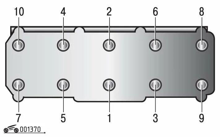 Порядок затяжки гбц 21 0 83 Головка блока цилиндров Volkswagen - Passat B3 B4