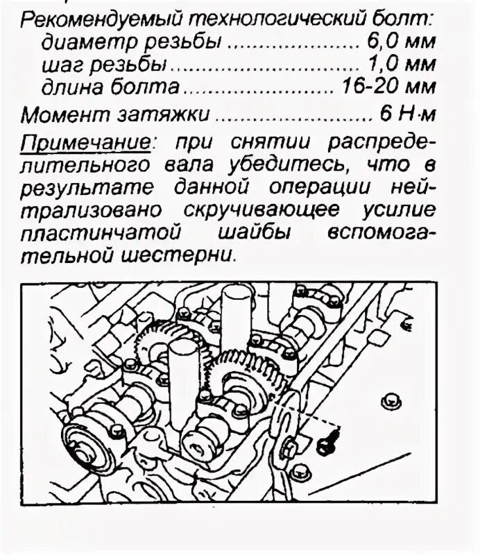 Порядок затяжки гбц 3s fe Метки грм тойота ипсум 3s fe - КарЛайн.ру