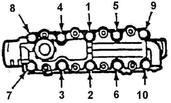 1.8 ADR замена прокладки ГБЦ часть 2 - Audi A4 (B5), 1,8 л, 1998 года своими рук