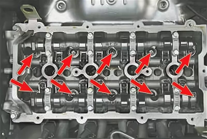 Порядок затяжки гбц чери тигго Installing the engine crankshaft in the service position Chery Tiggo