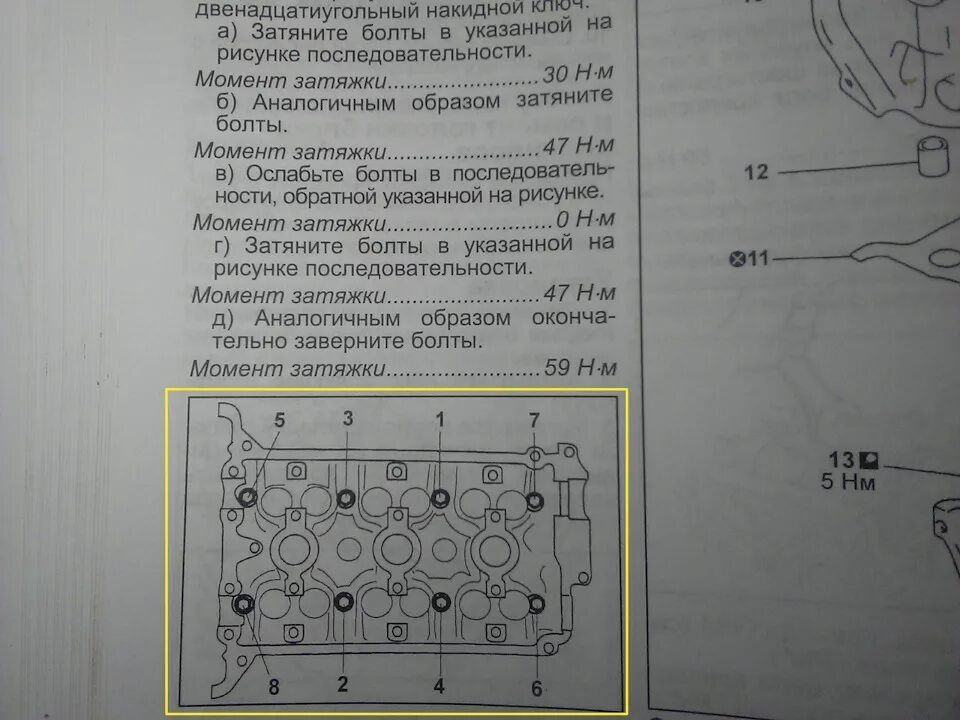 Порядок затяжки гбц джили эмгранд ес7 1.5 Момент затяжки гбц j24b сузуки LkbAuto.ru