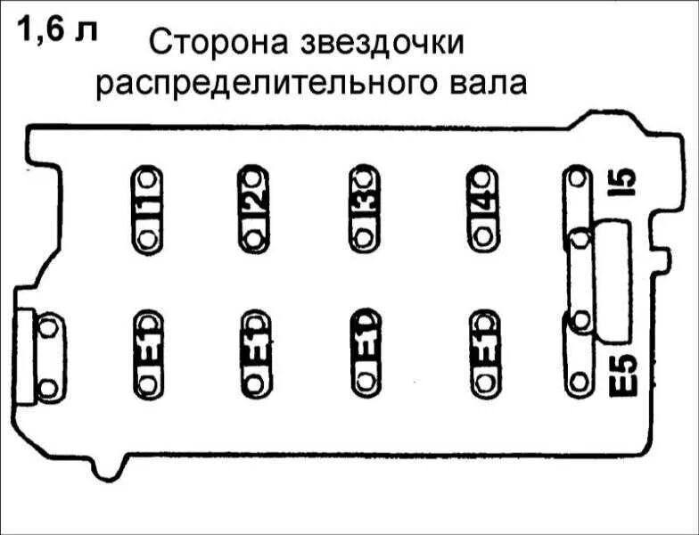 Порядок затяжки гбц элантра xd 1.6 Ремонт и обслуживание Hyundai Elantra XD (J3) - Установка распределительных вало