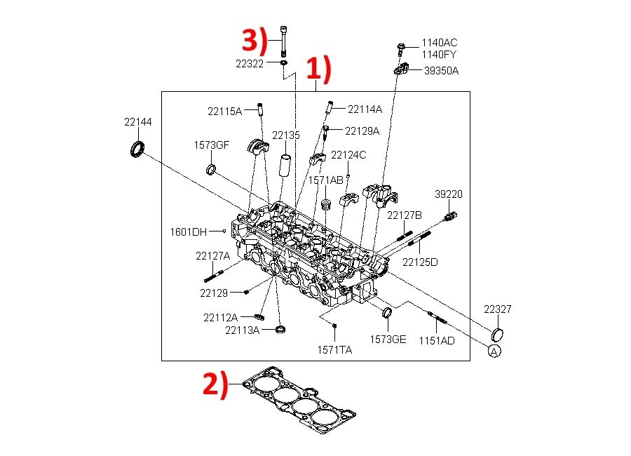 Сборка Двс G4EC (часть 2) - Hyundai Accent (2G), 1,5 л, 2008 года своими руками 