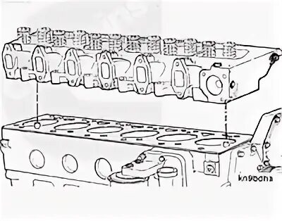 Порядок затяжки гбц камминз 2.8 Затяжка головок блока камаз - найдено 87 фото