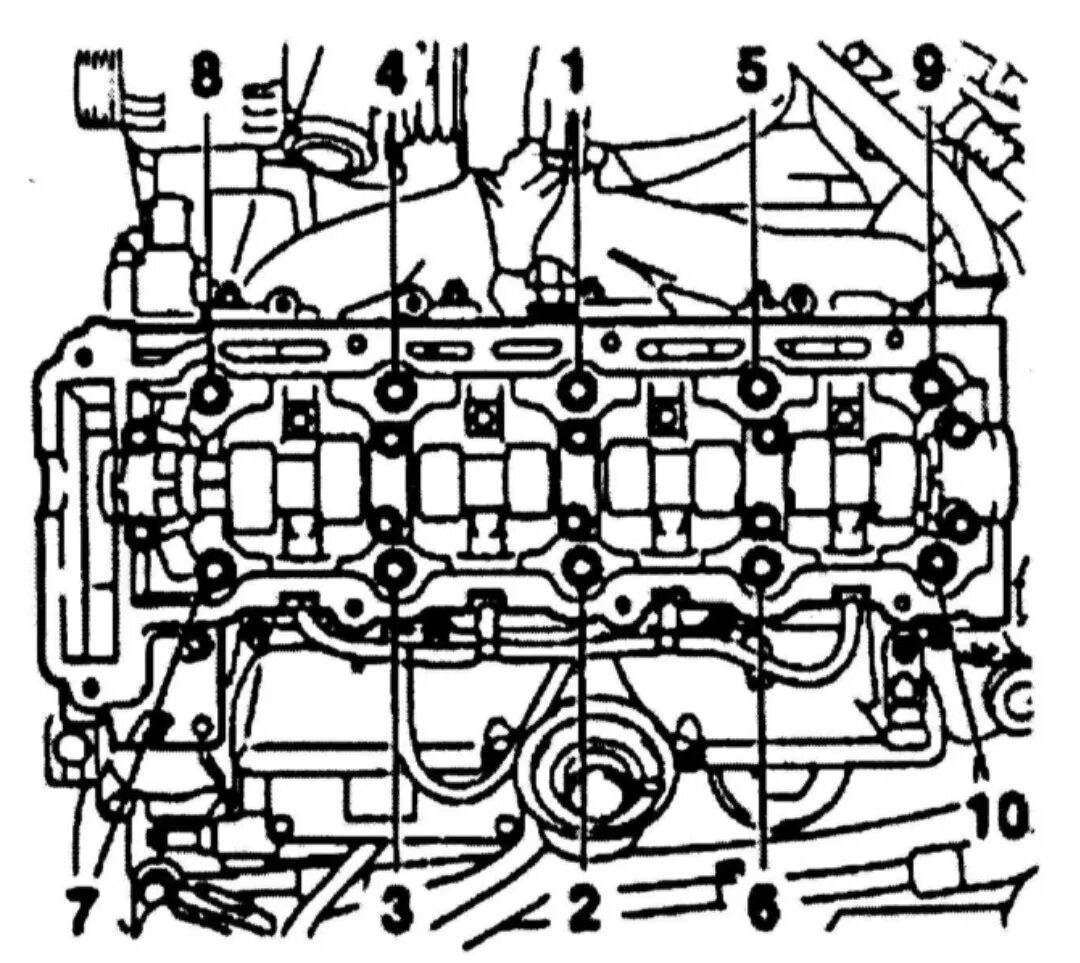 Порядок затяжки гбц опель астра Часть 1. Плохо заводится. Opel Vectra B 2.2 dti. Замена уплотнительных колечек. 