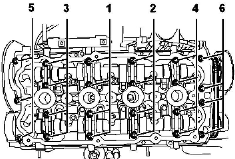 Порядок затяжки гбц пассат б5 1.6 ремонт гбц - Audi A4 (B7), 2 л, 2007 года своими руками DRIVE2