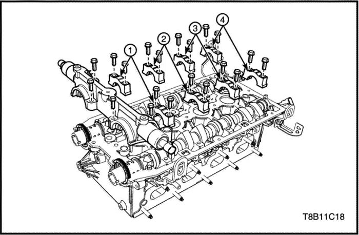 Порядок затяжки гбц шевроле круз 1.8 Service Manual2009 Aveo Timing System