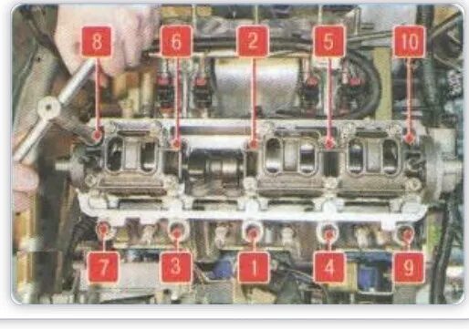 Порядок затяжки гбц ваз гранта 8 клапанов Ох эта гранта - DRIVE2