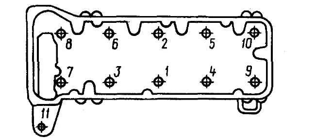 Порядок затяжки головки цилиндров ваз 2106 Схема и порядок затяжки головки блока цилиндров ВАЗ-2106