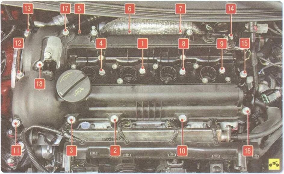 Прокладка клапанной крышки. течь и замена - Hyundai Getz, 1,4 л, 2007 года своим