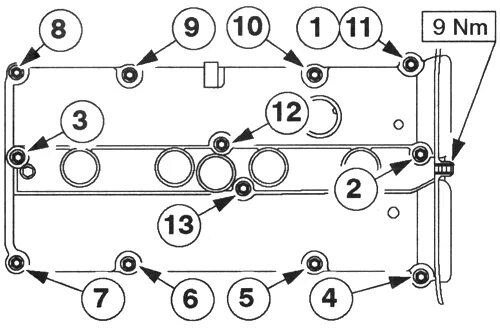 Порядок затяжки клапанной крышки фокус 2 Затяжка болтов форд фокус 3: найдено 85 картинок