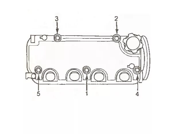 Порядок затяжки клапанной крышки матиз Упс…сломал болт клапанной крышки+инструкция по ремонту - Honda Logo, 1,3 л, 2000