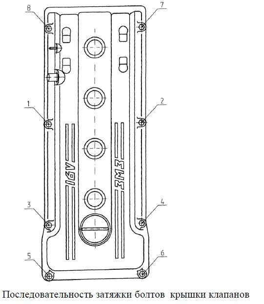 Порядок затяжки клапанной крышки змз 409 Момент затяжки болтов гбц 409 двигатель уаз - КарЛайн.ру