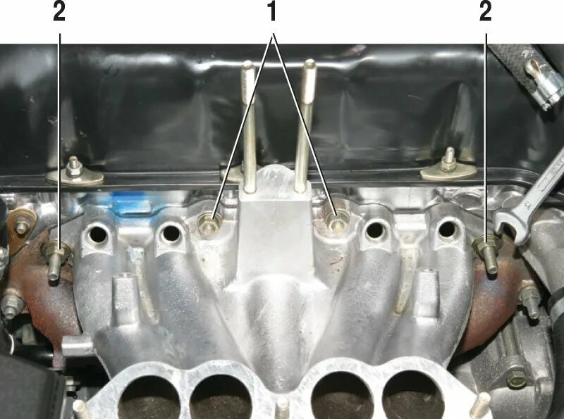 Порядок затяжки коллектора ваз 2109 Как снять выпускной коллектор на ваз 2107 инжектор 60 фото - KubZap.ru