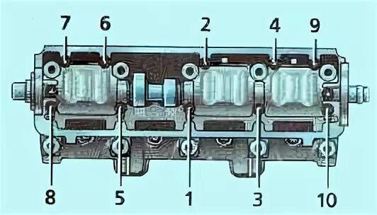 Порядок затяжки постели распредвала ваз 2108 Моменты затяжки болтов 2109: найдено 77 картинок