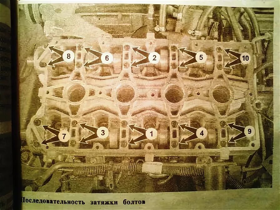 Порядок затяжки постели распредвалов приора 16 Распредвалы уса 9.12 фаза 277 +разрезные шестерни - Lada 21124, 1,6 л, 2006 года