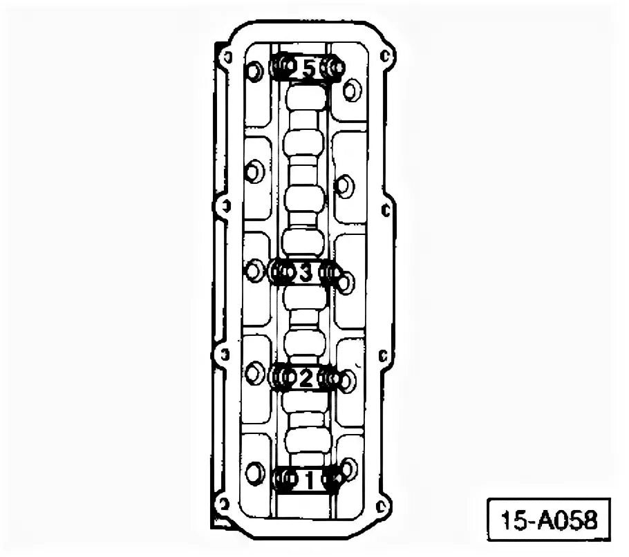 Порядок затяжки распредвала ауди 80 Ауди 80, 90, Купе (Б3). Головка блока цилиндров, механизм газораспределения. Aud