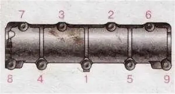 Порядок затяжки распредвала ваз 2101 Картинки ЗАТЯЖКА КРЫШКИ РАСПРЕДВАЛА ВАЗ