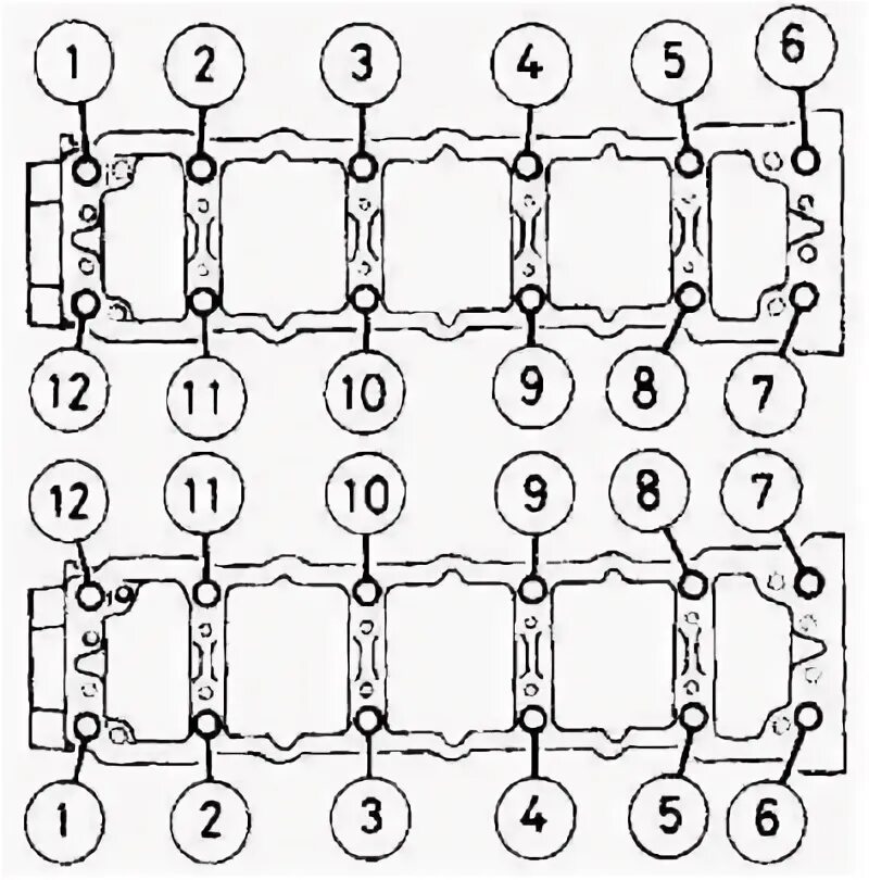 Порядок затяжки распредвалов 405 двигатель Camshaft and pushers - removal, inspection and installation (Peugeot 406, 1995-2