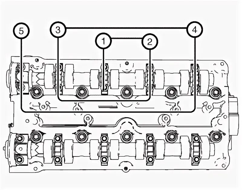 Порядок затяжки распредвалов шевроле круз 1.6 Service Information