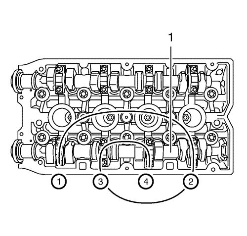 Порядок затяжки распредвалов шевроле круз 1.6 Service Information