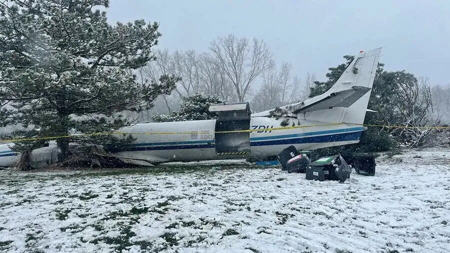 Посадили самолет фото Новости мира: самолет с десятками собак на борту рухнул на поле для гольфа в США