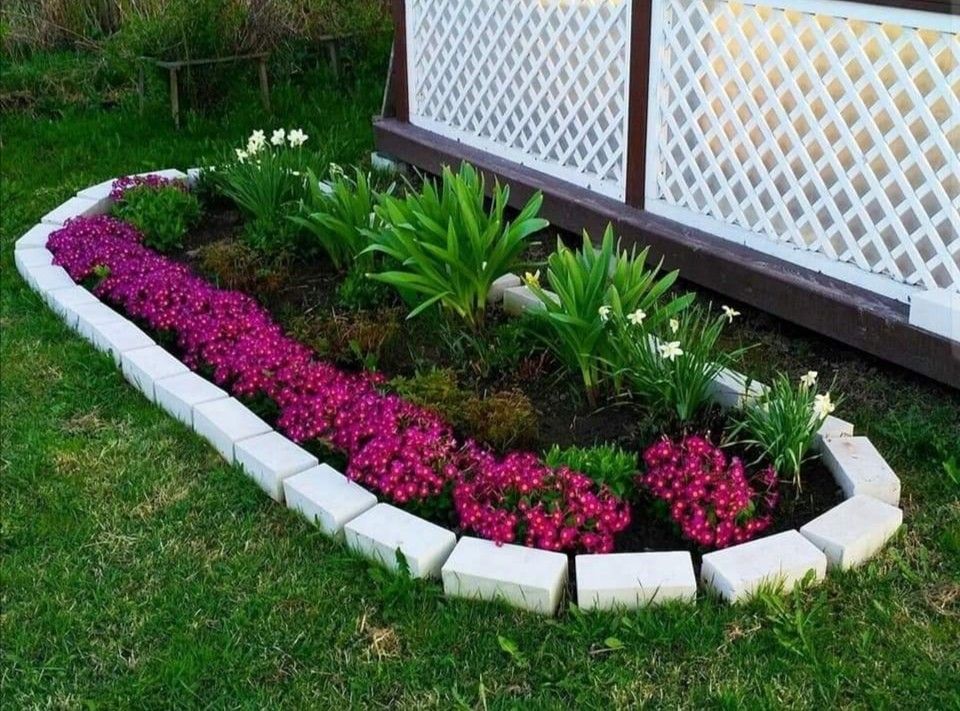 Посадка цветов на даче фото Pin on Hogar Garden projects, Garden organization, Garden yard ideas