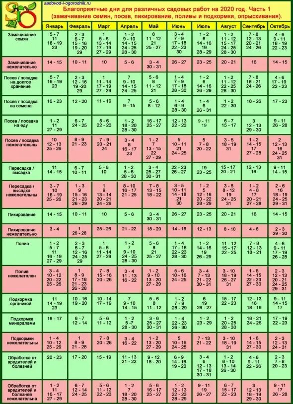 Посадки в октябре по лунному календарю благоприятные Благоприятные дни для посадки в 2020 г Посадка, Растения, Огород