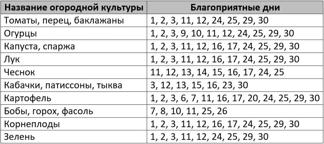 Посадочный календарь чеснока на октябрь 2024 года A lunar sowing calendar for March 2023: favorable and adverse days Society Seldo