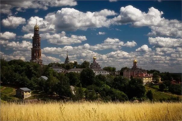 Пощупово иоанно богословский монастырь фото St. John's theological monastery. Russia, Ryazan region, the village of Poshchup