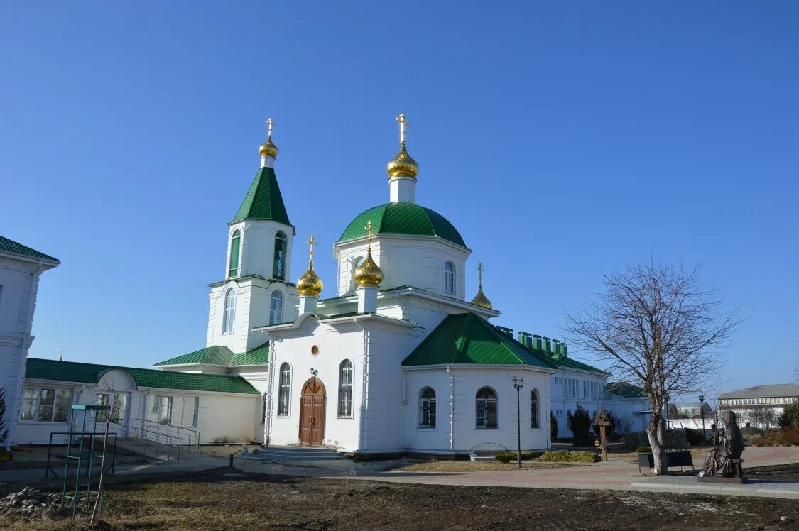 Поселка золотухино фото Алексеевский женский монастырь. Церковь Иоанна Предтечи, Золотухино (Золотухинск