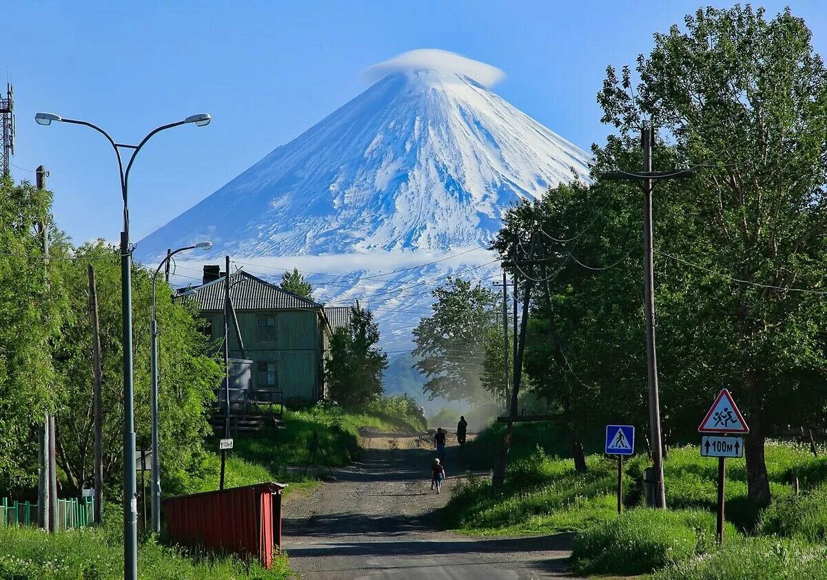 Поселки камчатского края фото Ключевская Сопка Как Туда Попасть Дзен