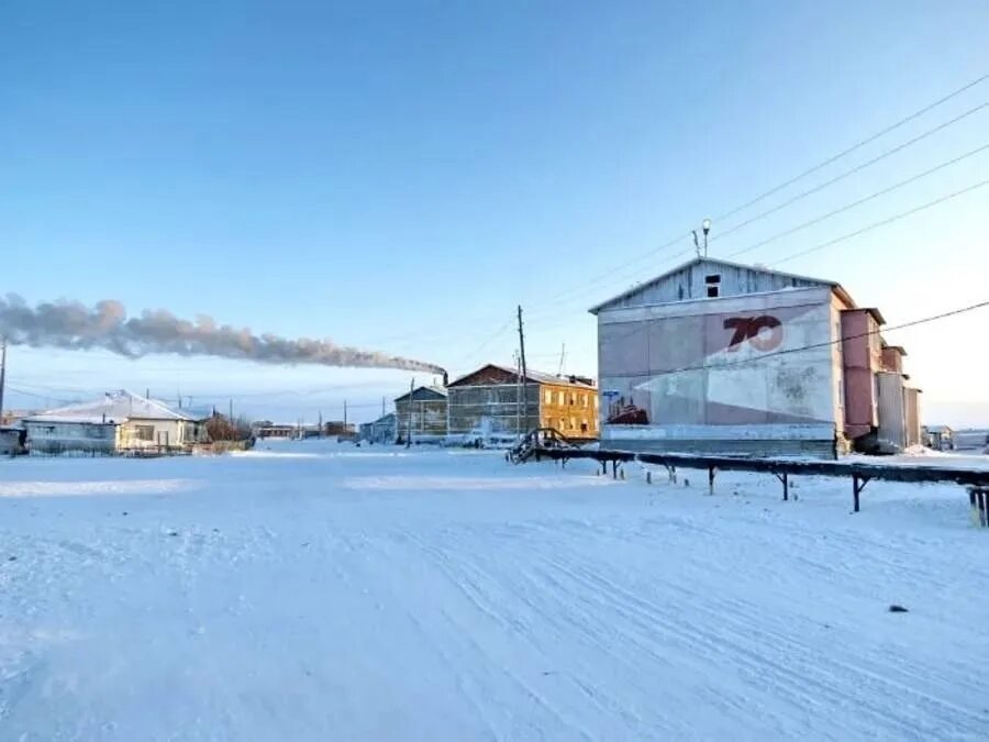 Поселки якутии фото Восстановительные работы по теплоснабжению потребителей продолжают в селе Колымс