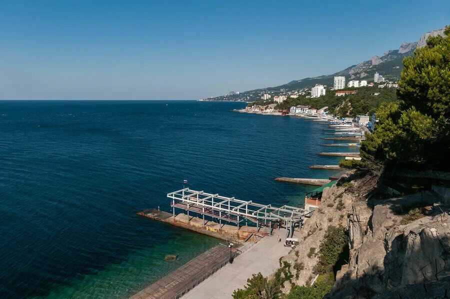 Поселок гаспра фото Смотровая площадка, observation deck, Autonomous Republic of Crimea, Yaltynska m