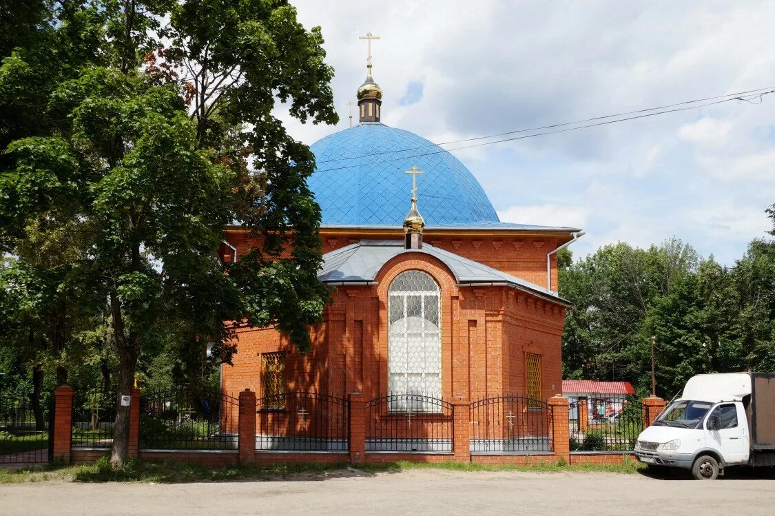 Поселок городищи владимирская область фото Церковь Пантелеимона Целителя, Городищи (Петушинский район), фотография. фасады 