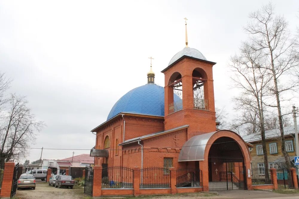 Поселок городищи владимирская область фото Храм великомученика Пантелеимона (поселок Городищи) - Александровская епархия