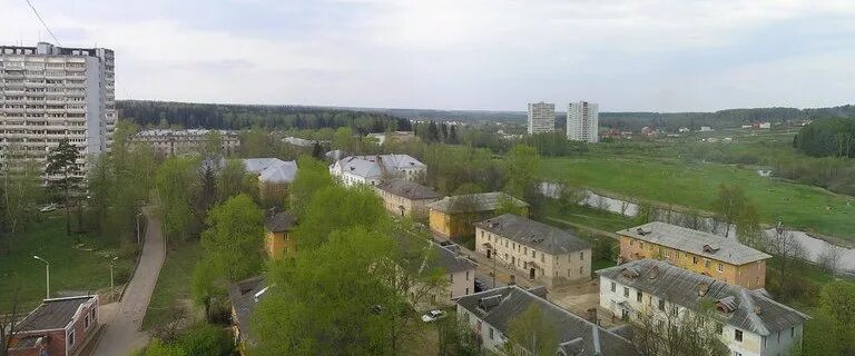 Поселок менделеево фото Благоустройством берега реки Клязьмы в подмосковном Менделеево Солнечногорского 