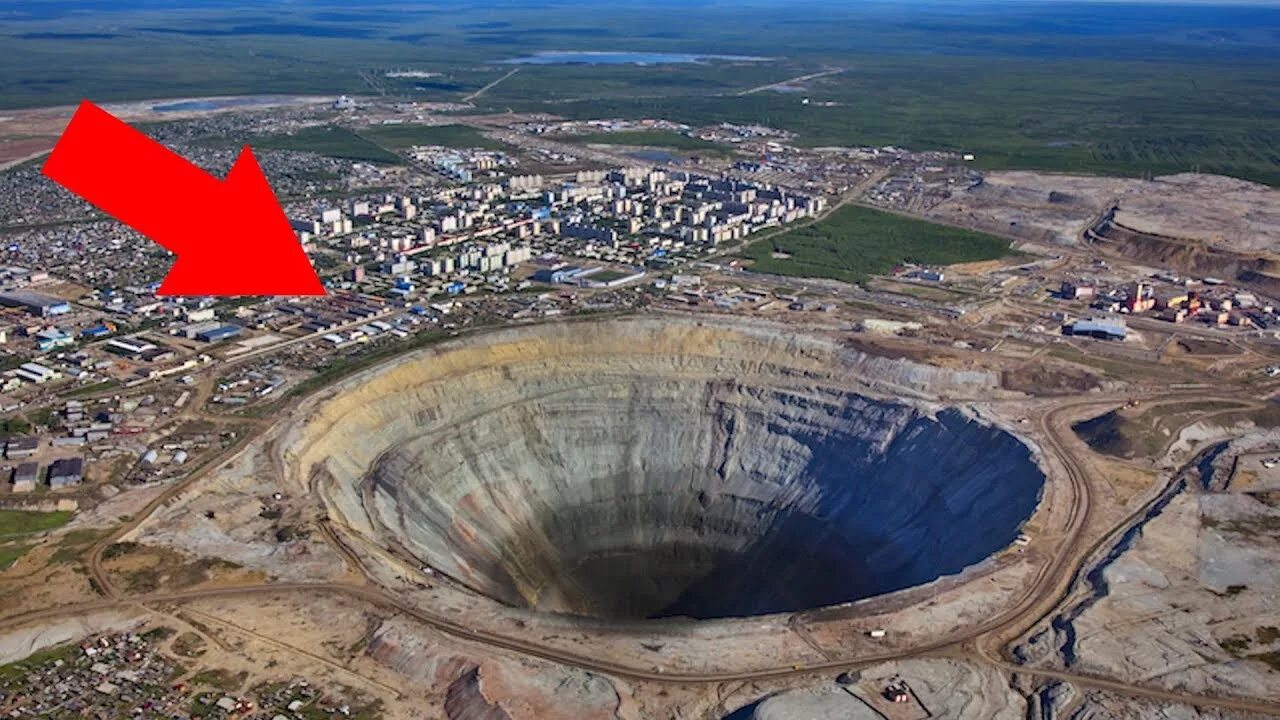 Поселок мирный фото Top 5 DEEPEST Holes Ever DUG - YouTube