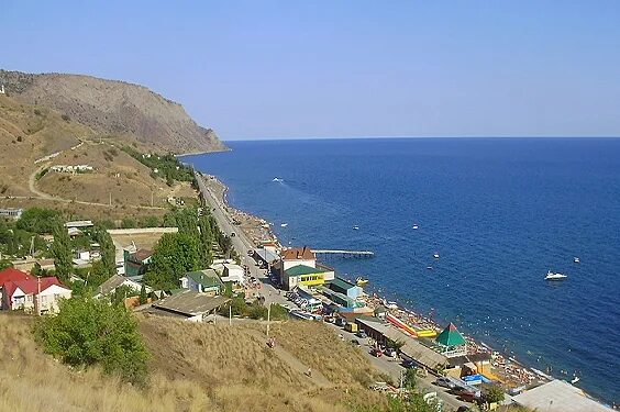 Поселок морское фото Отдых на курортах России на Черном море в Крыму и Краснодарском крае 2023 Resort