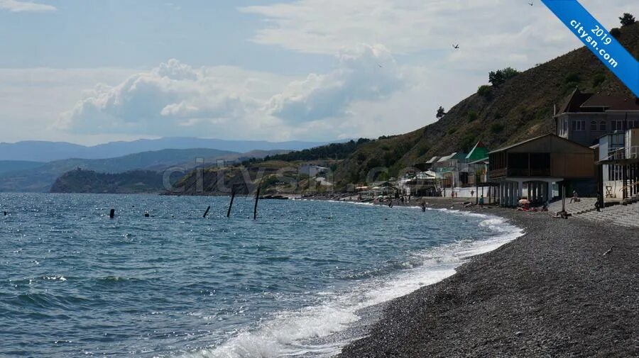 Поселок морское фото Раздел "Центральный пляж" в альбоме " Фотографии пляжей в Морском" фотогалереи с