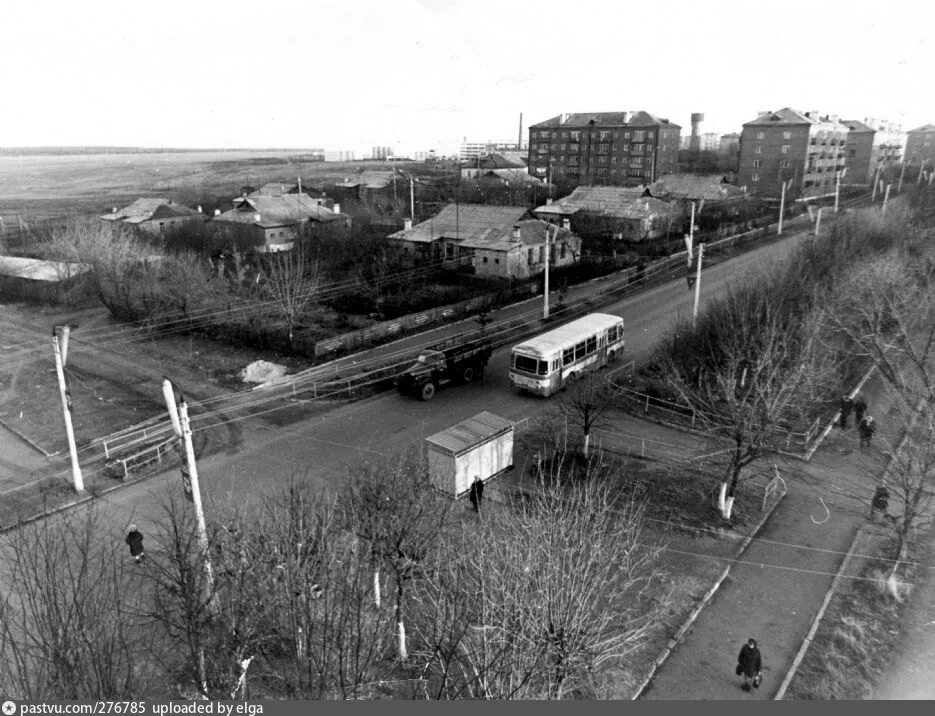 Поселок московский московской области старые фото Мкр-н Венюково, ул. Гагарина - Retro photos