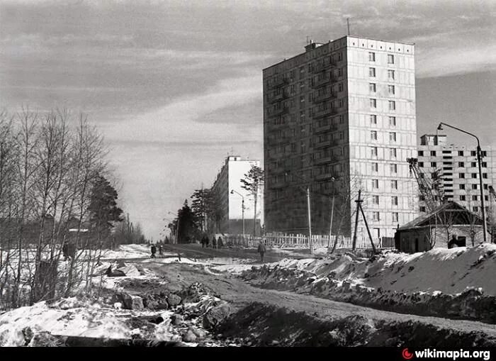 Поселок московский московской области старые фото микрорайон Дзержинец, 1 - Пушкино