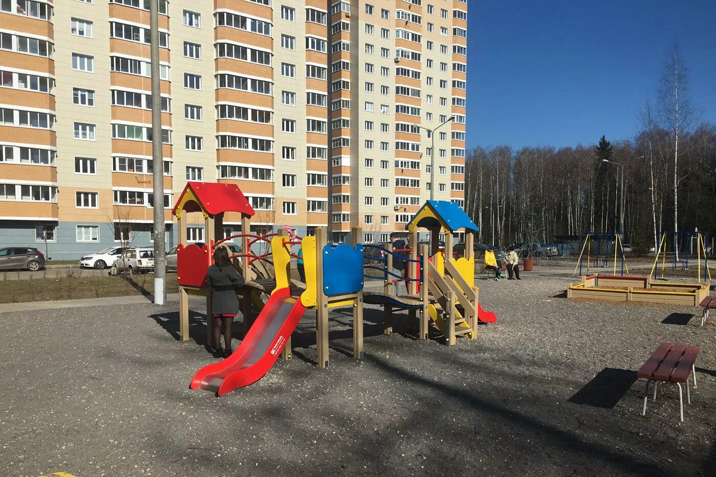 Поселок некрасовский фото Ход строительства ЖК "Некрасовский", фотографии