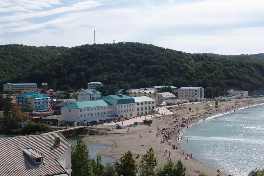 Поселок новомихайловский туапсинский район фото Chernomor, hotel, посёлок городского типа Новомихайловский, Морская улица, 32 - 