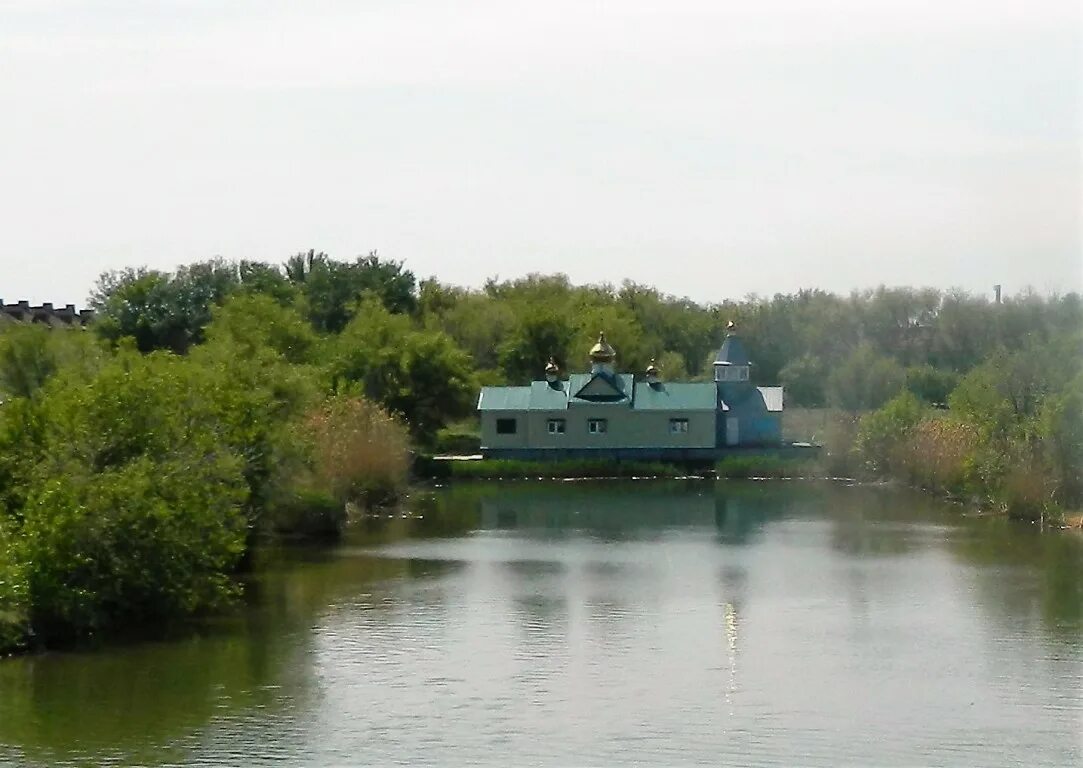 Поселок октябрьский волгоградская область фото Церковь Николая Чудотворца, Октябрьский (Калачёвский район), фотография. фасады 