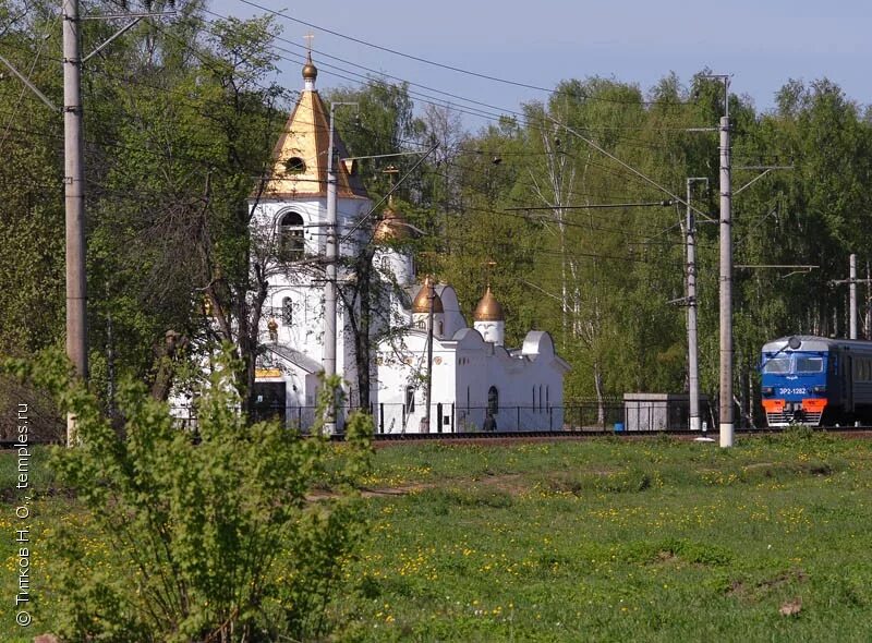 Поселок правдинский фото Московская область Пушкинский район Правдинский Церковь Николая Чудотворца Фотог