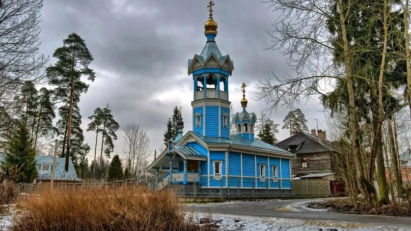 Поселок сиверский фото Храм Петра и Павла, Сиверская, Ленинградская область 2024 Российские просторы ВК