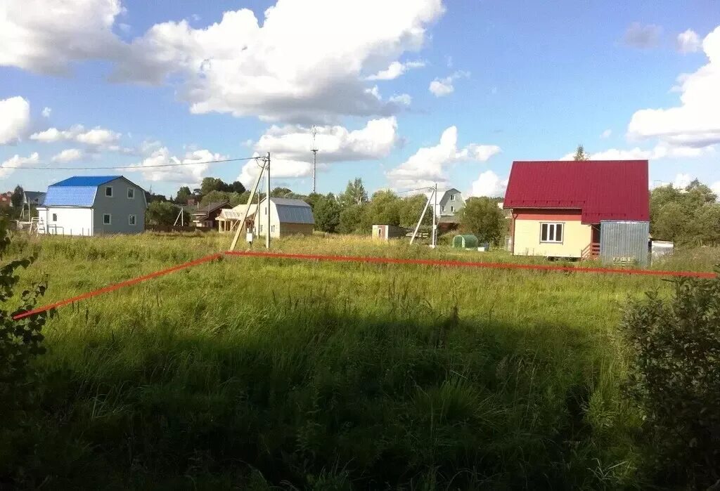 Поселок смирновка фото Участок 9 соток ИЖС в д. Смирновка, Купить земельный участок Смирновка, Солнечно