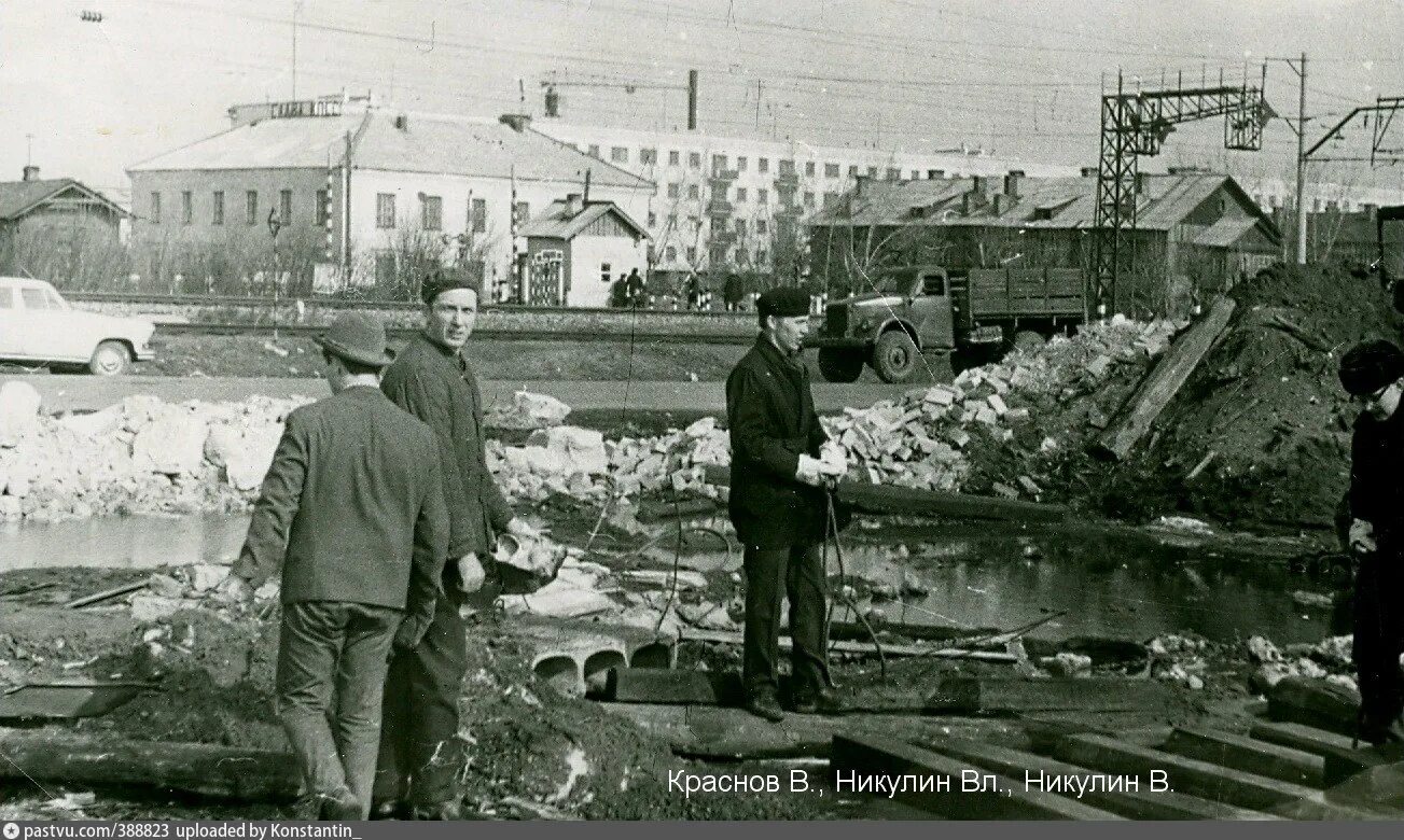 Поселок сортировочный ул путейская старые фото Традиционный коммунистический субботник - Фотографии прошлого